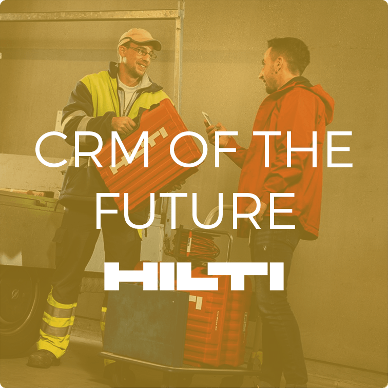 User Research to improve Hilti's CRM systems